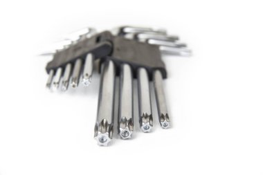 Torx beyaz üzerine plastik tutacağı ile ayarlandı