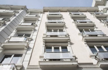 Büyük şehirde modern Asyalı mimari