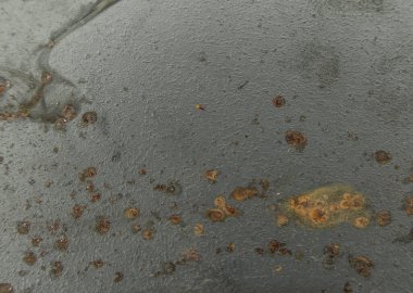 Arkaplan için pas dokusuna sahip metal