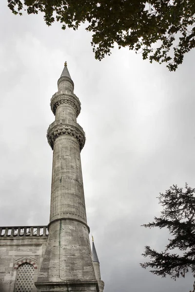 Niebieski Meczet Sultanahmet Stambule Sułtanahmet Camii — Zdjęcie stockowe