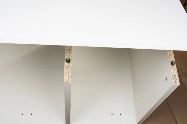 Handyman Assembling Cabinet Furniture Put Together Concept — Stock Photo, Image