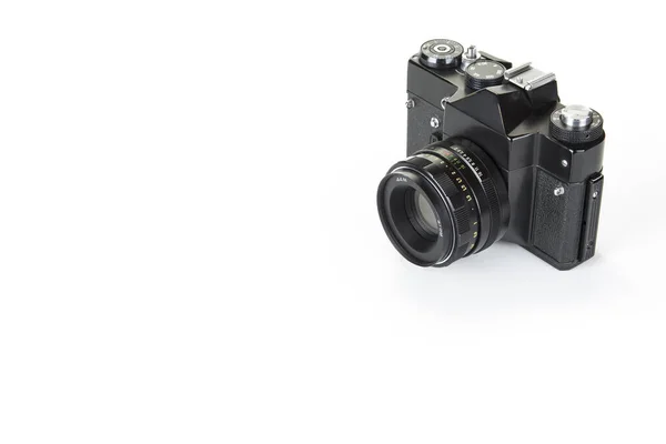 Klasik Analog Tek Lens Refleks Kamerası — Stok fotoğraf
