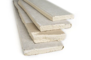 Beyaz alçı panel, alçıpan veya Alçıpan istifleme