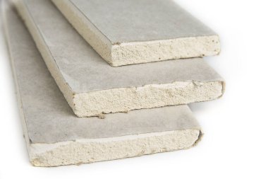 Beyaz alçı panel, alçıpan veya Alçıpan istifleme