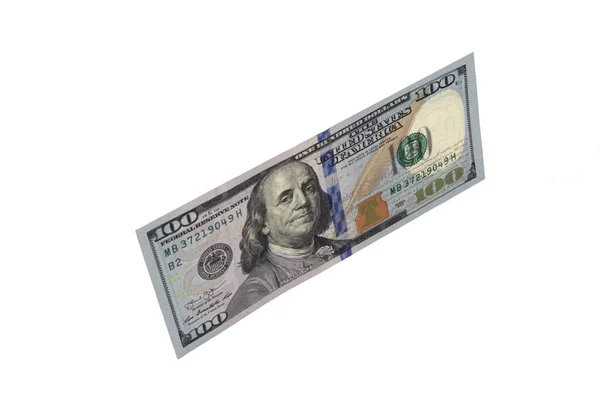 Americké Dolary Blízko Pozadí Dolarů — Stock fotografie