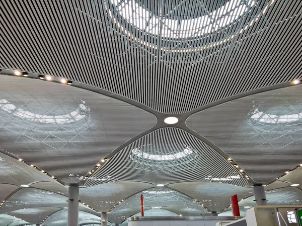 Modern Architecture Hall Ceiling Airport — Stock Photo, Image