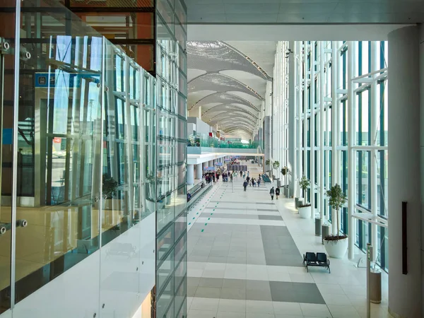 Istanbul Turkey October 2019 Modern Architecture Hallways New Istanbul Airport — Stock Photo, Image