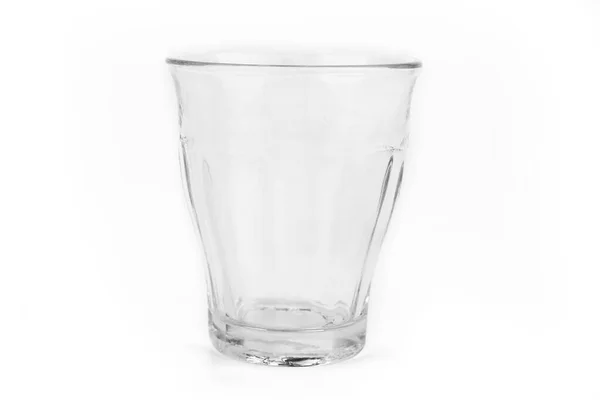 Vieux Verre Rétro Sur Fond Blanc — Photo