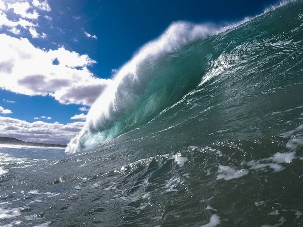 Волна, серф, фуэртевентура, канарейные острова — стоковое фото