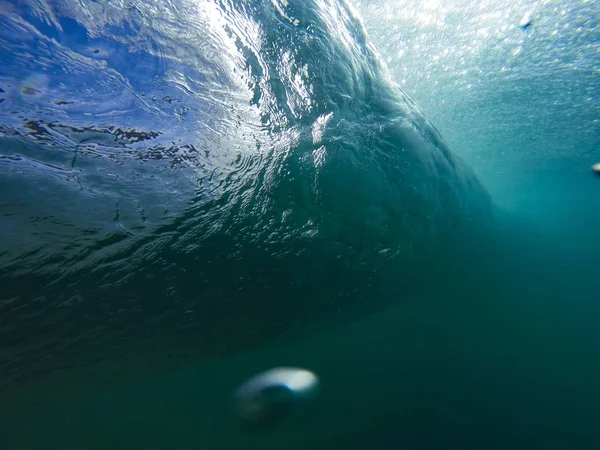 Vista de olas submarinas — Foto de Stock