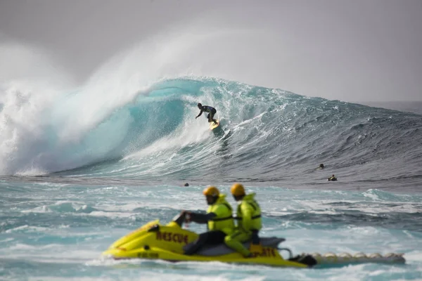 Surf race Quemao klasse lanzarote - 24 januari 2016 — Stockfoto