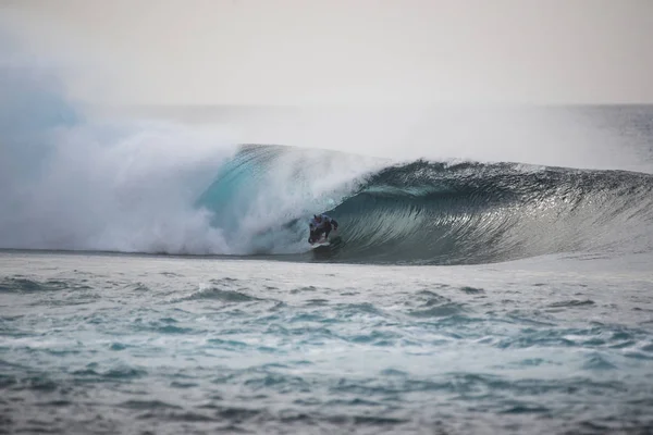 Corrida de surf Quemao Class lanzarote - 24 de janeiro de 2016 — Fotografia de Stock
