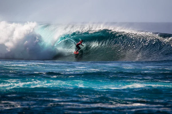 Lanzarote - 2016. január 25.: sportoló a verseny "quemao — Stock Fotó