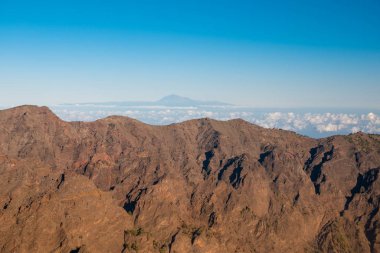 Mirador Roque de los Muchachos, popüler turistik ilgi merkezi - La palma