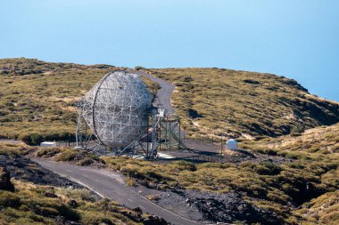 Roque De Los Muchachos, La Palma 'dan Gözlemevi Manzarası