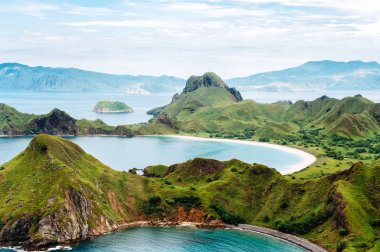 Padar Adası, Komodo Ulusal Parkı Doğu Nusa Tenggara, Endonezya. 