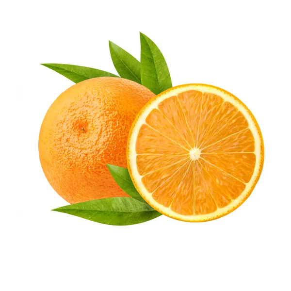 Güzel sulu turuncu. Olgun ve taze hamuru ile turuncu bir dilim kes. — Stok fotoğraf