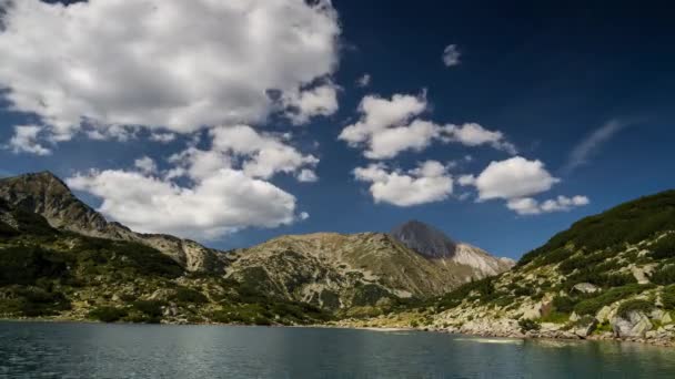 Fischsee Pirin Gebirge Bulgarien — Stockvideo