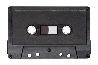 Retro siyah ses bandı ile
