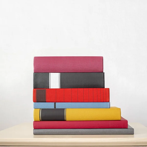 Stack of books on the table — Stock Photo, Image