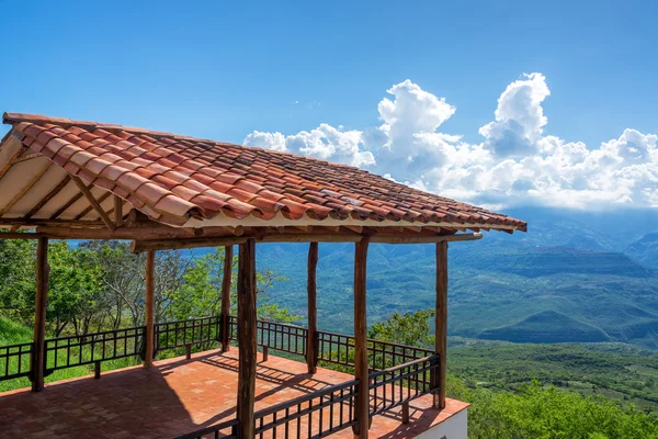 Punto di vista a Barichara — Foto Stock