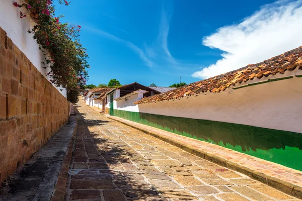 Straße in Barichara — Stockfoto