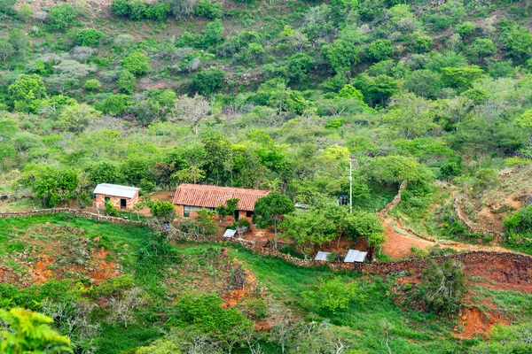 Kolombiya kırsal ev — Stok fotoğraf