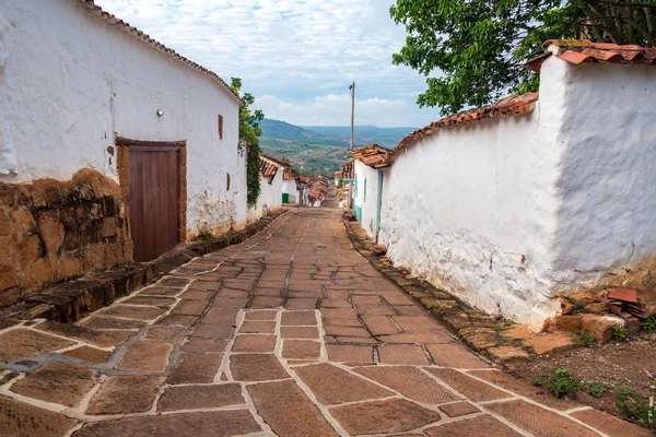 Barichara Street View — Fotografia de Stock