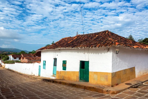 Architecture in Barichara, Colombia — Stockfoto