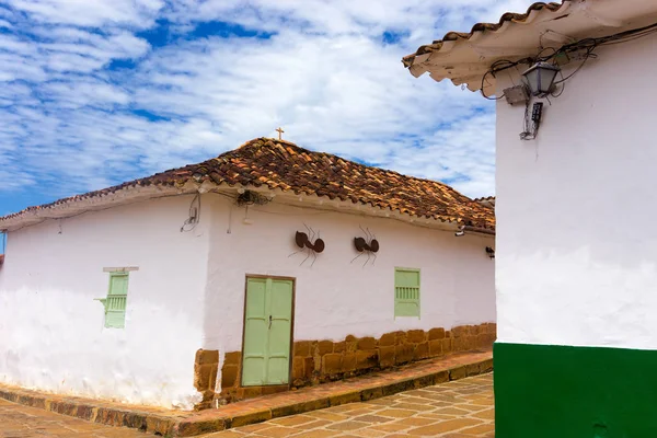 Barichara Street Corner — Fotografia de Stock