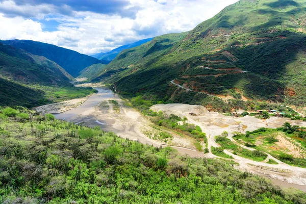 Blick auf die Chicamocha-Schlucht — Stockfoto