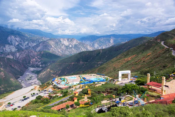 Panachi y Chicamocha Canyon View — Foto de Stock