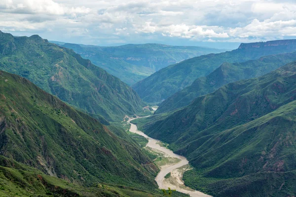 Grøn Chicamocha kløft - Stock-foto