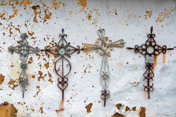 Four Metal Crosses — Stock Photo, Image