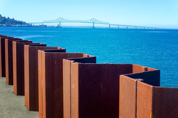 Astoria Megler Ponte Vista — Foto Stock