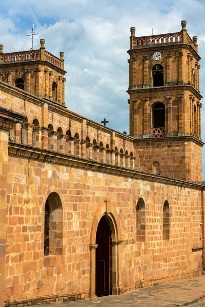 Vue Cathédrale de Barichara — Photo