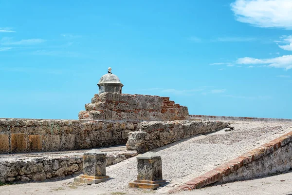 Parede e Céu de Cartagena — Fotografia de Stock