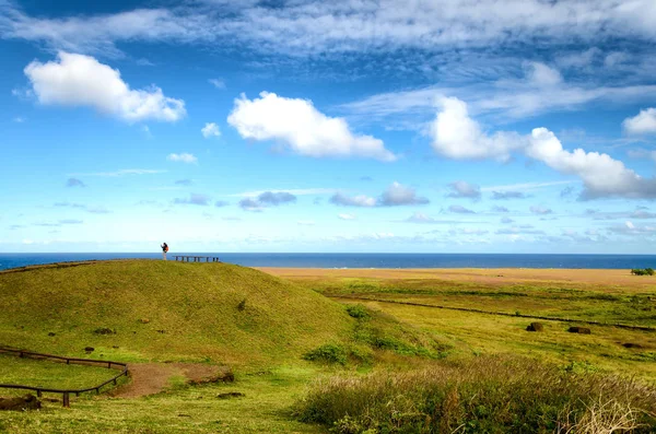 Lonely Easter Island landscape — Stock Photo, Image