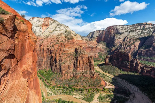 Zion Canyon View — Fotografia de Stock