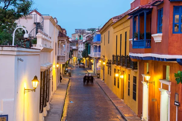 Cartagena Hora Azul —  Fotos de Stock