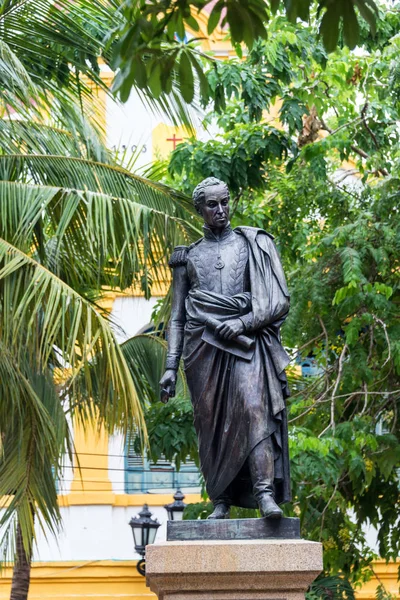 Simon Bolivar의 동상 — 스톡 사진