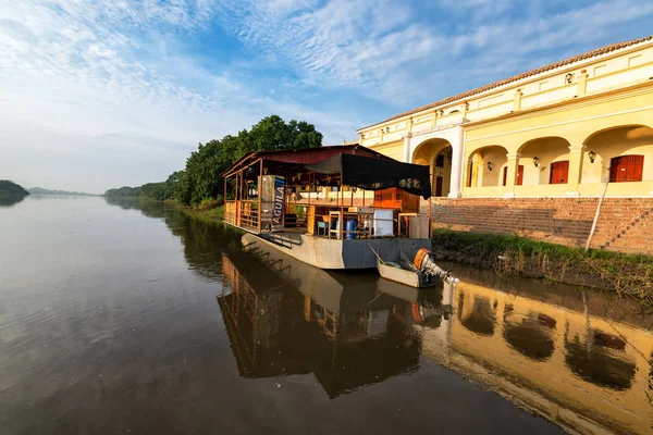 Mompox Waterfront in the Morning — Stock Photo, Image