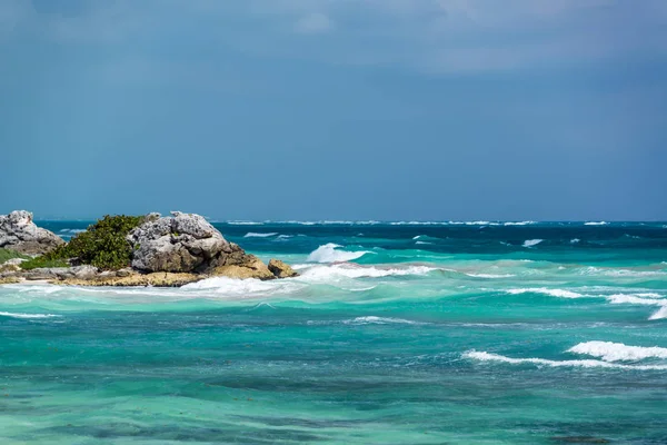 Bella vista sul Mar dei Caraibi — Foto Stock