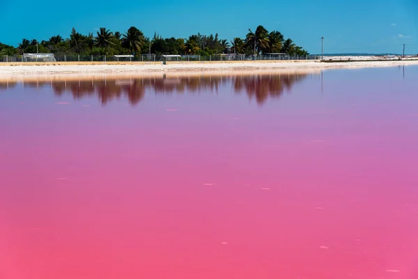Červená voda krajina — Stock fotografie