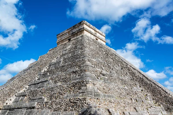 Vista da Pirâmide de Kukulcan — Fotografia de Stock