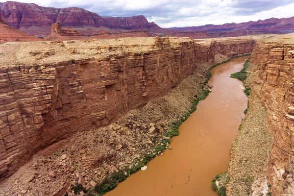 Río Colorado y cañón de mármol — Foto de Stock