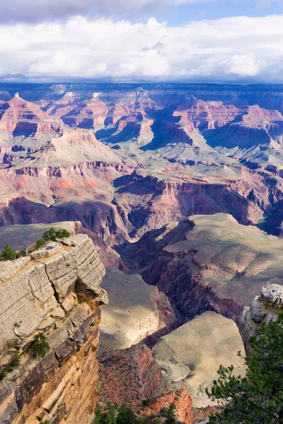 Vista vertical del Gran Cañón — Foto de Stock