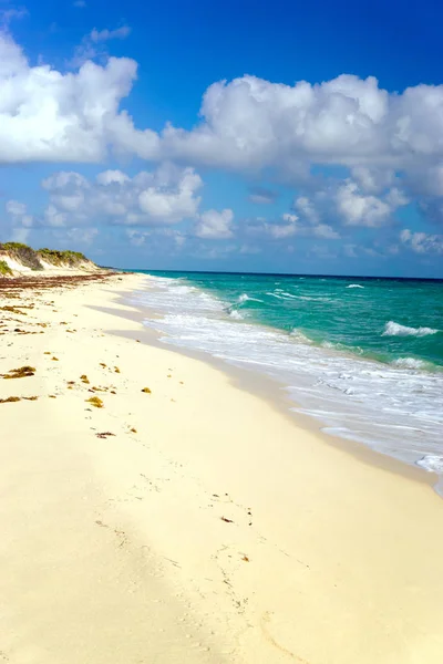 Bezludnej plaży — Zdjęcie stockowe