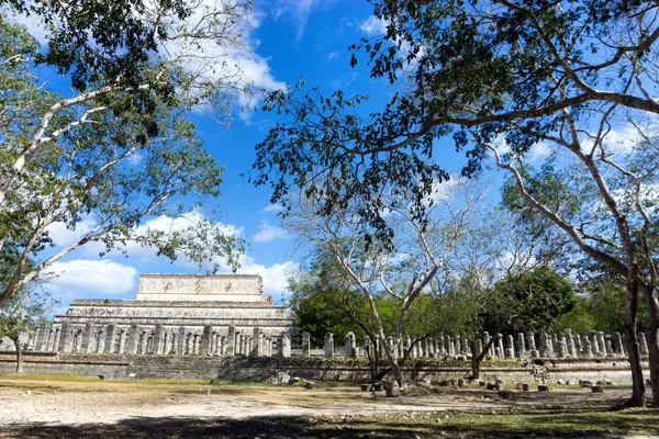 Grande Templo em Chichen Itza — Fotografia de Stock