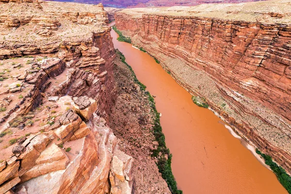 Cañón del Mármol y Río Colorado — Foto de Stock